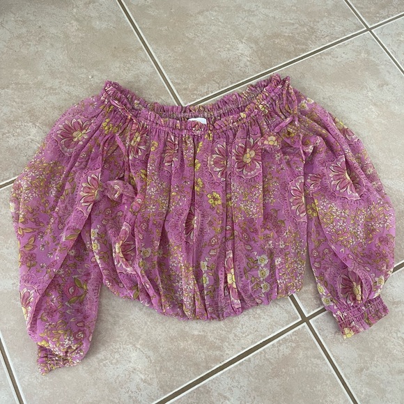 NWOT Misa Los Angelos crop top - Picture 5 of 5